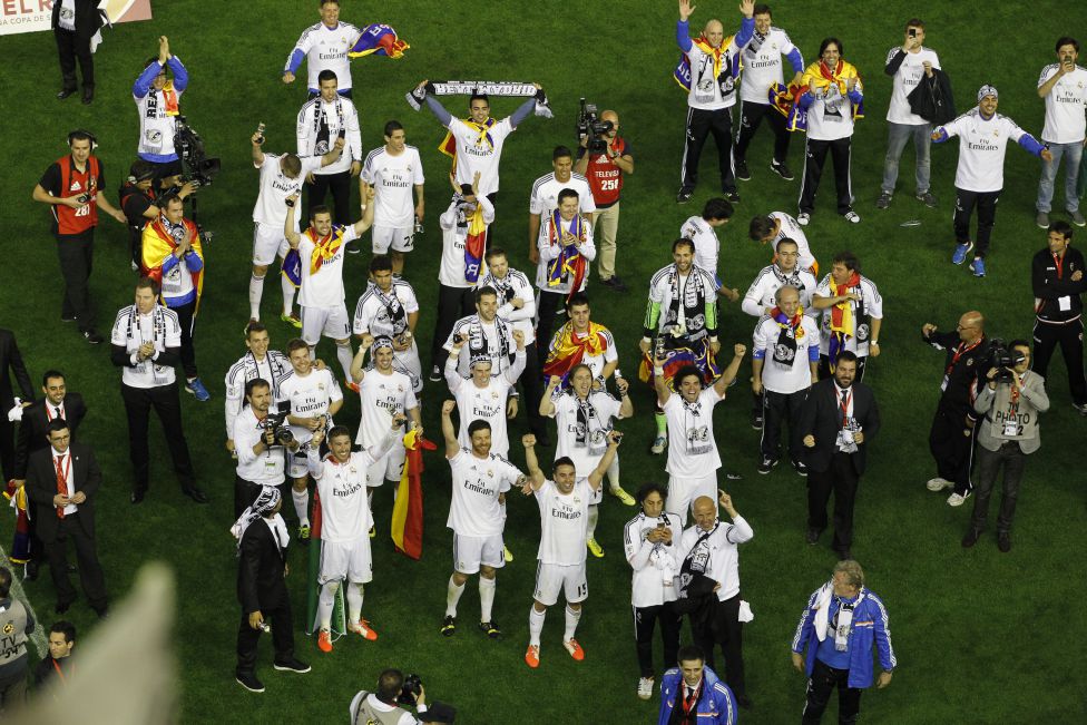 عکس هایی از قهرمانی « رئال مادرید » در مقابل بارسلونا در فینال جام حذفی اسپانیا ! 