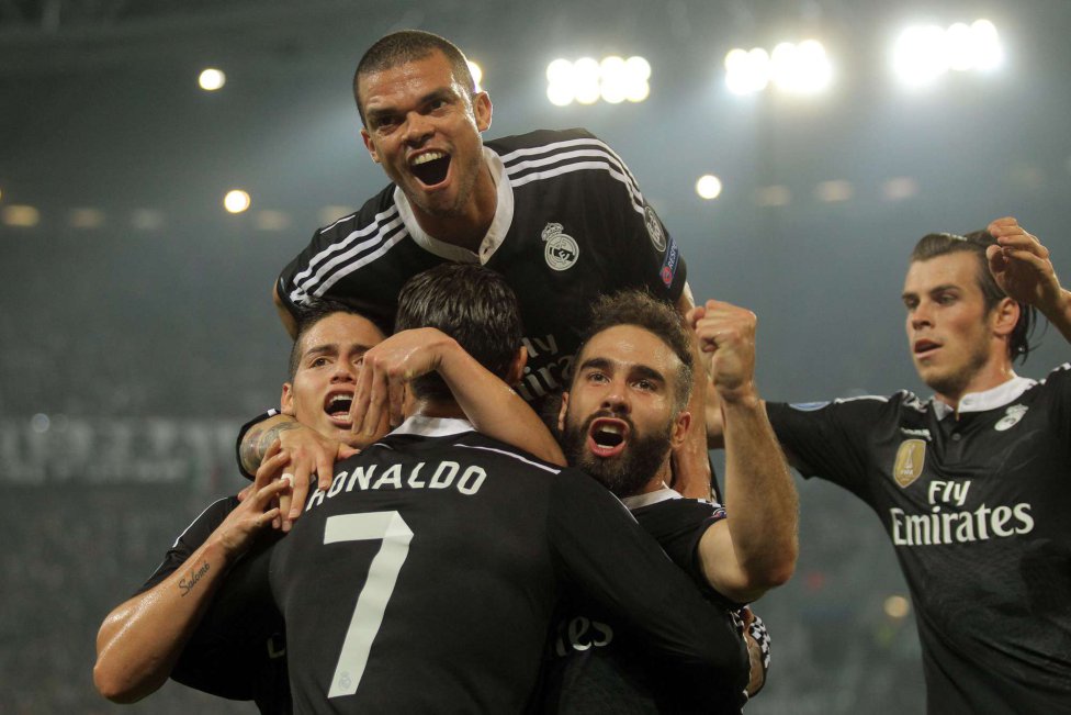 Juventus-Real Madrid en imágenes