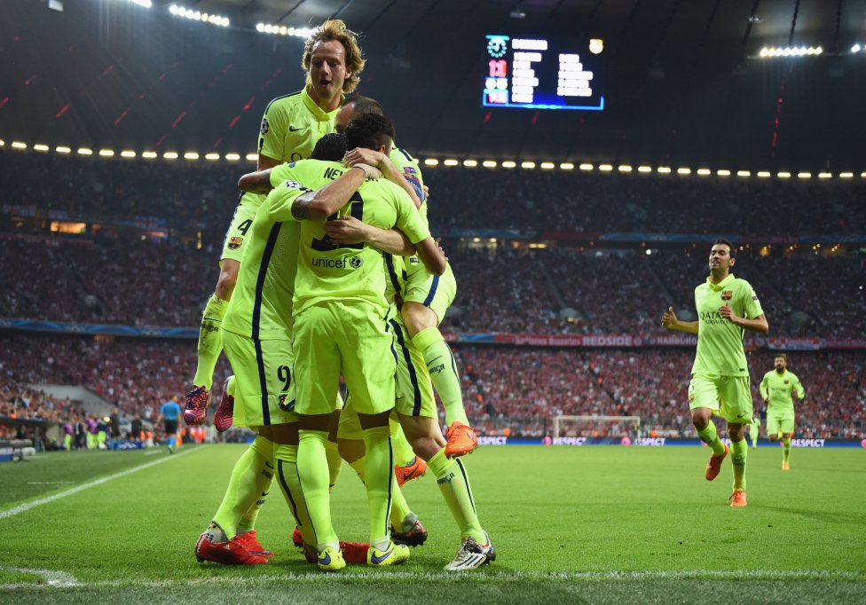 Bayern-Barcelona en imágenes