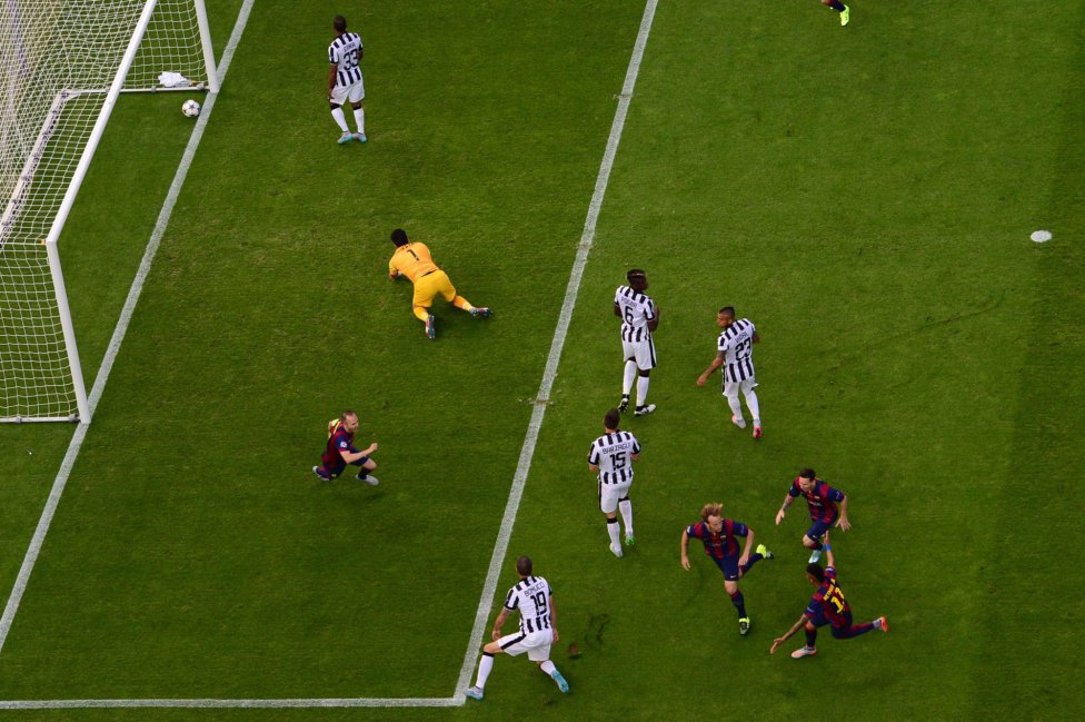 La final Juventus-Barcelona en imágenes