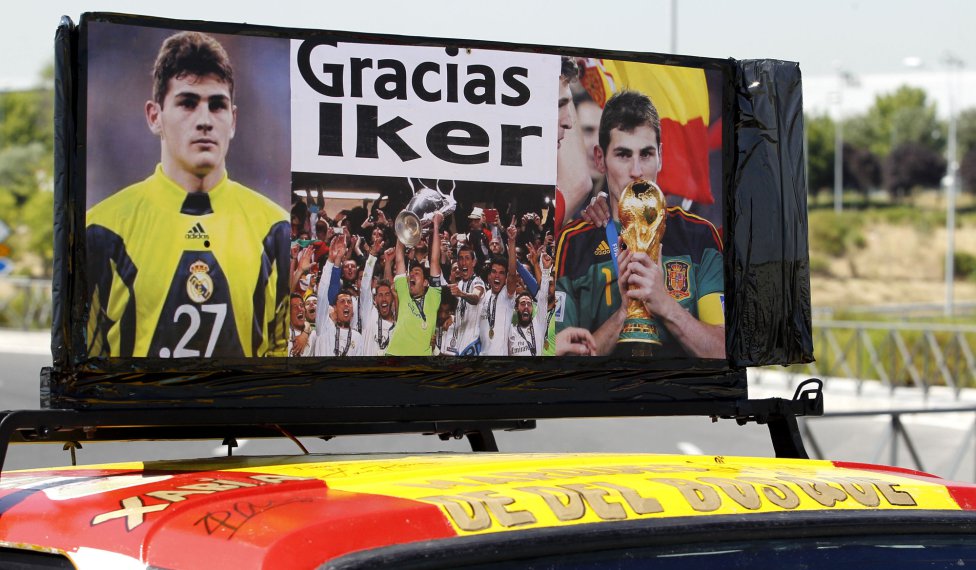 Вентиляторы освобождает Касильяса