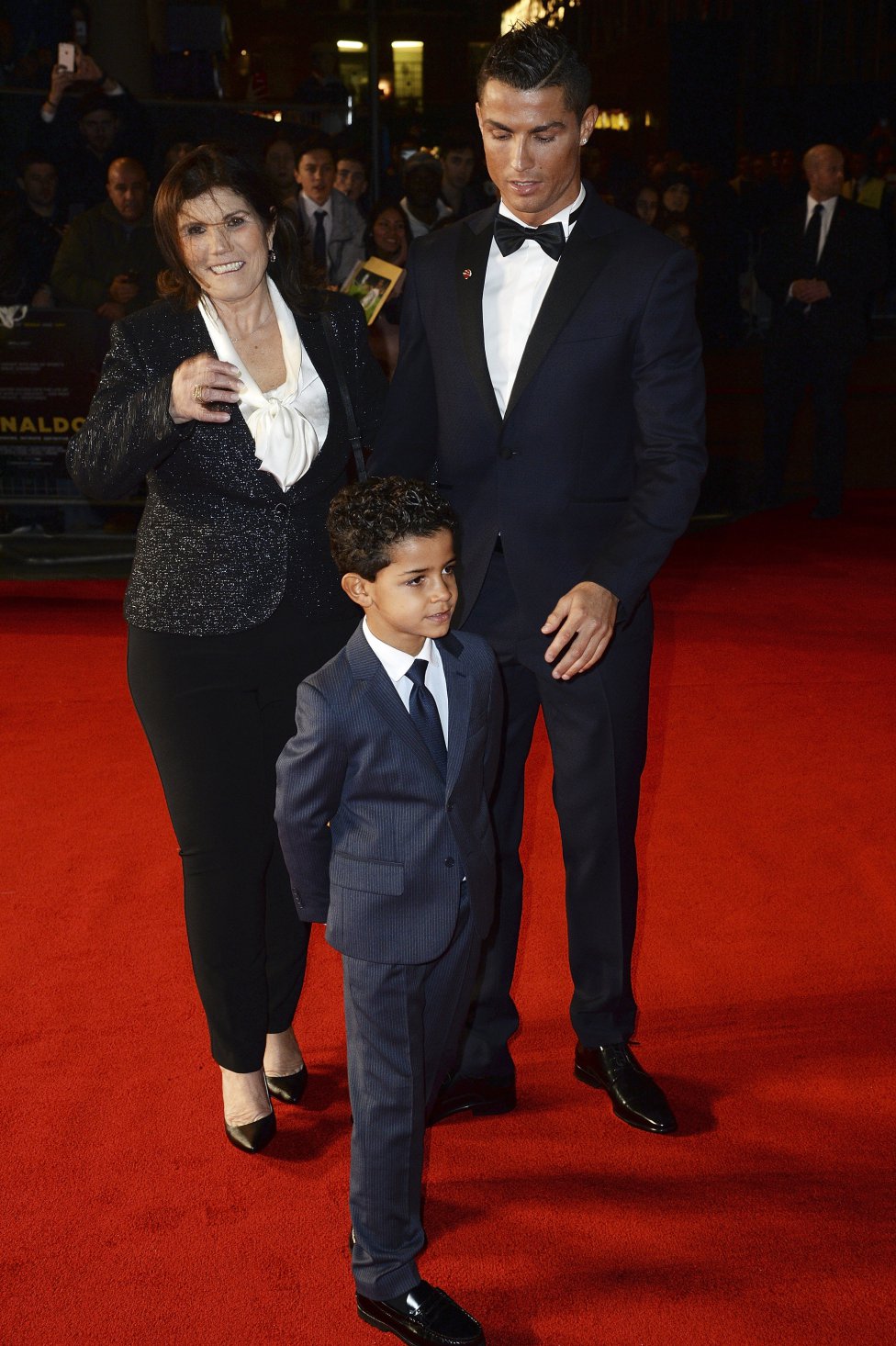 Cristiano Ronaldo presenta su película en Londres