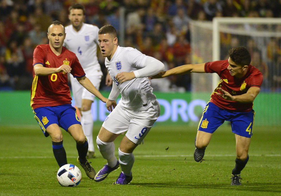 Espa&ntilde;a-Inglaterra en im&aacute;genes