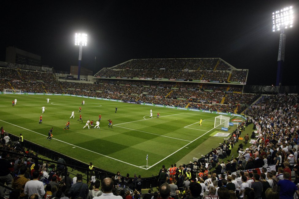 España-Inglaterra en imágenes