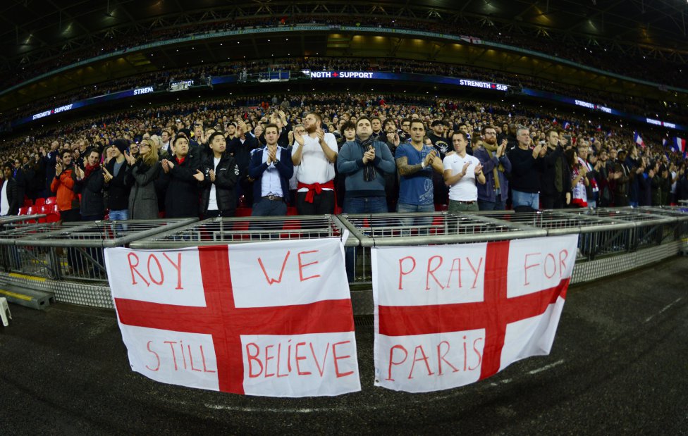 El emotivo Inglaterra-Francia en imágenes