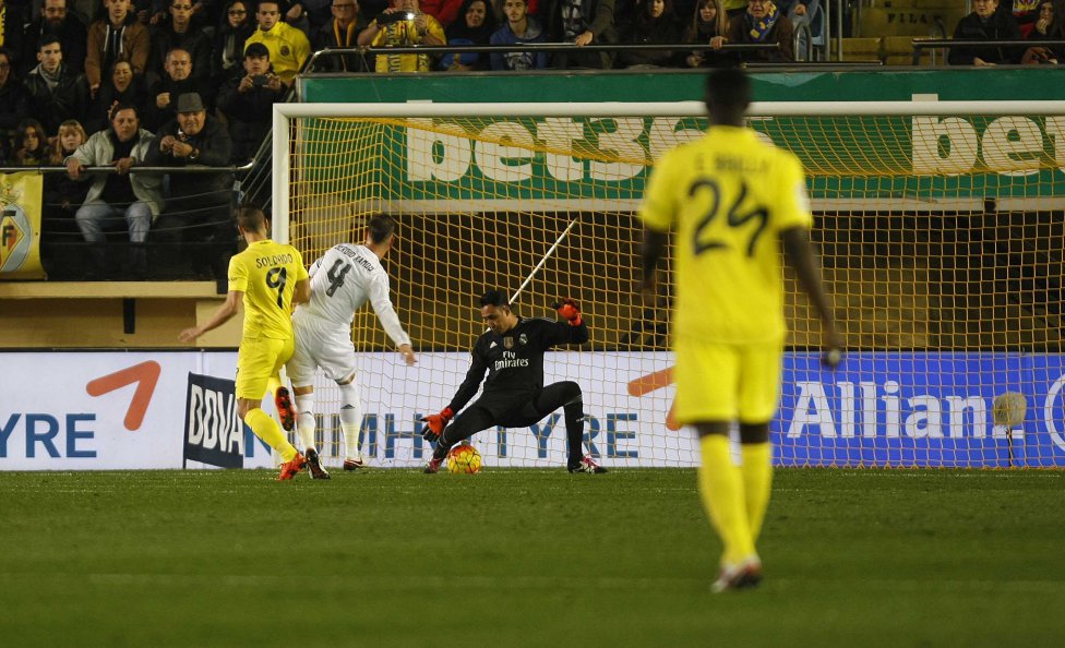 Villarreal-Real Madrid en imágenes