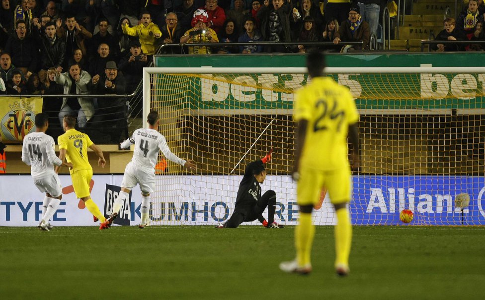 Villarreal-Real Madrid en imágenes
