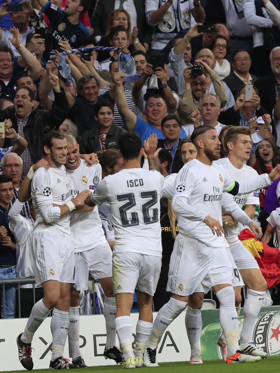 Las mejores imágenes del Real Madrid-Manchester City