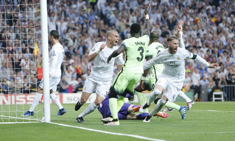 Las mejores imágenes del Real Madrid-Manchester City