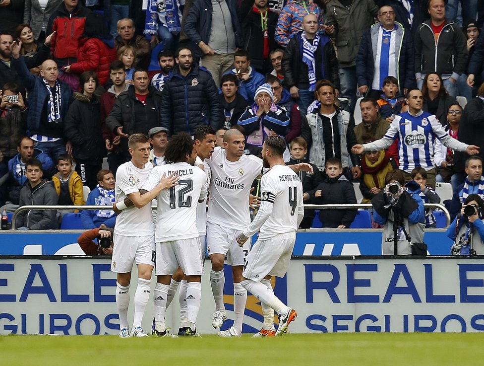 Deportivo-Real Madrid en imágenes