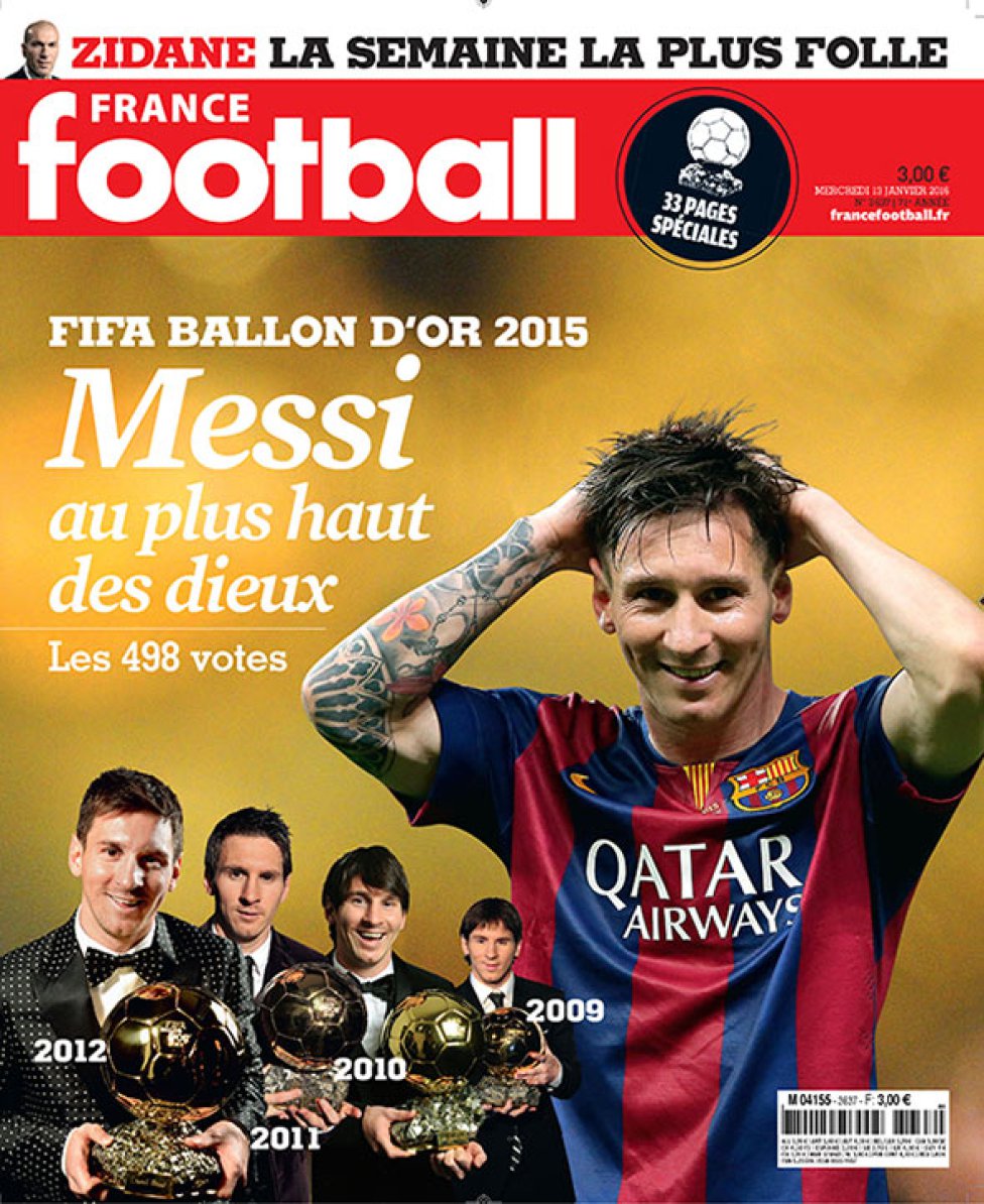 2015. Messi